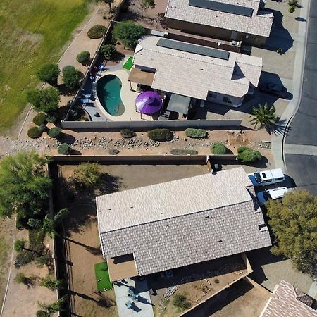 Boho Chic Arizona Villa W Pool & Mini Golf Casa Grande Exteriör bild