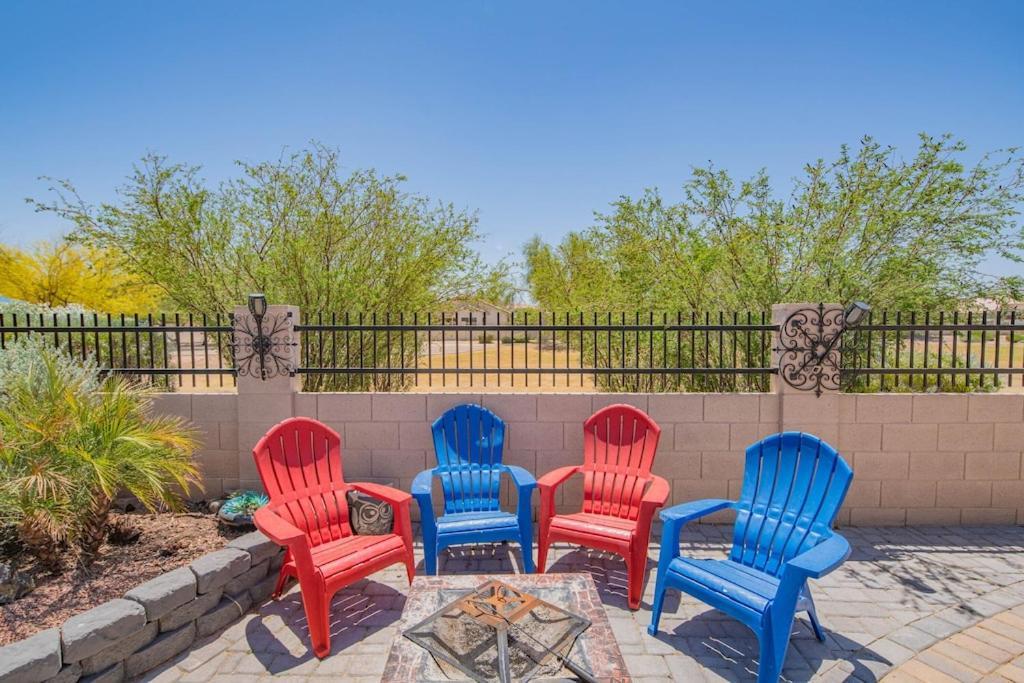 Boho Chic Arizona Villa W Pool & Mini Golf Casa Grande Exteriör bild